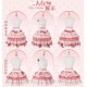 Mademoiselle Pearl Bow Rabbit Tops Blouses Aprons Skirts JSKs and Ops(Reservation/Full Payment Without Shipping)